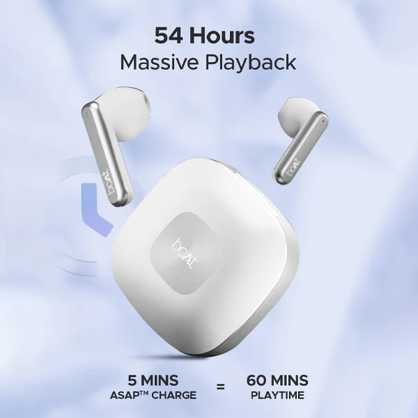 boAt Airdopes Genesis | Wireless Earbuds with 54 Hours Playback, BEAST™ Mode, Bluetooth v5.3, ENx™ Technology - Image 6