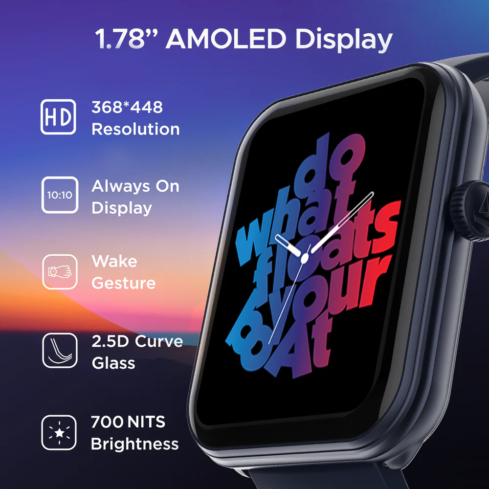 boAt Cosmos Plus | Smartwatch with 1.78" (4.52cm) AMOLED Display, BT Calling, 100+ Sports Modes, Heart Rate, SpO2 - Image 21