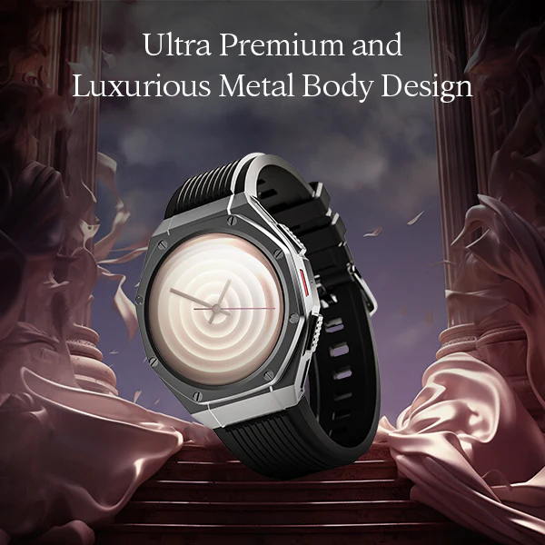 boAt Enigma X600 | Smartwatch with 1.43" (3.63 cm) Amoled Round Display, BT Calling, 100+ Watch Faces, 100+ Sports Modes - Image 6