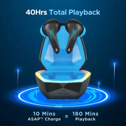 boAt Immortal 128 | Gaming Earbuds with Super Low Latency, RGB Lights, BEAST™️ Mode, 40 Hours Playback, ENx™ Technology - Image 5