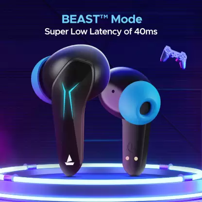 boAt Immortal 128 | Gaming Earbuds with Super Low Latency, RGB Lights, BEAST™️ Mode, 40 Hours Playback, ENx™ Technology - Image 6