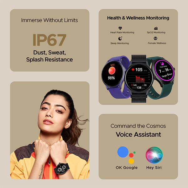 boAt Lunar Mirage | Smartwatch with 1.52" (3.86cm) Round HD Display, BT Calling, 100+ Sports Modes, Functional Crown - Image 13