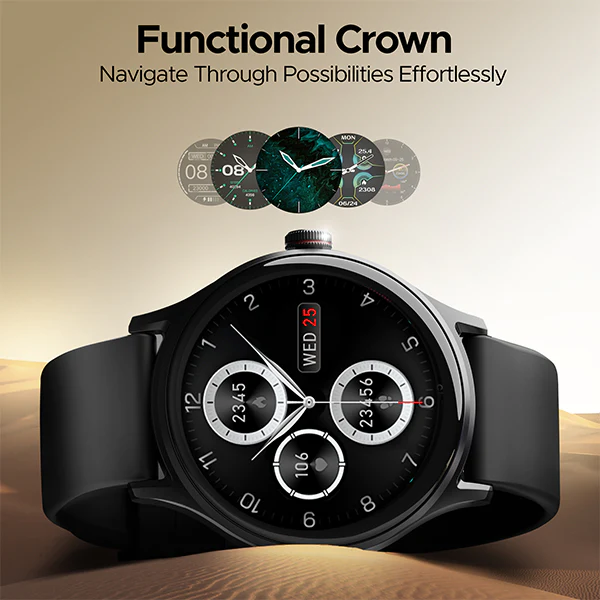 boAt Lunar Mirage | Smartwatch with 1.52" (3.86cm) Round HD Display, BT Calling, 100+ Sports Modes, Functional Crown - Image 15