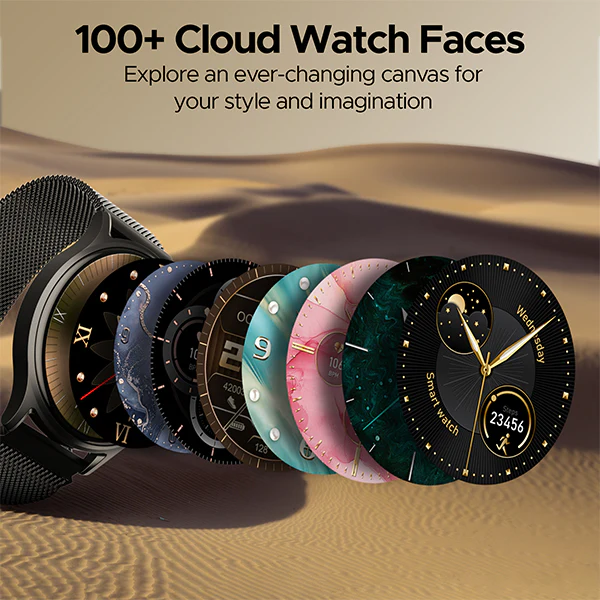 boAt Lunar Mirage | Smartwatch with 1.52" (3.86cm) Round HD Display, BT Calling, 100+ Sports Modes, Functional Crown - Image 44