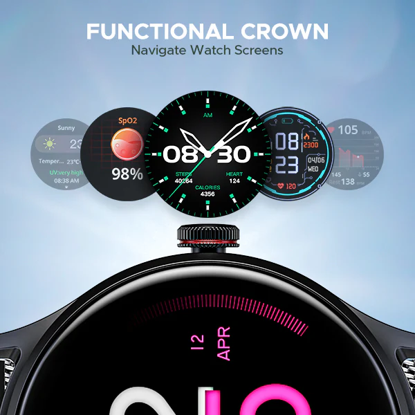 boAt Lunar Vista | Smartwatch with 1.52" (3.86cm) Vivid Round Display, BT Calling,  100+ Sports Modes, AI Voice Assistant - Image 11