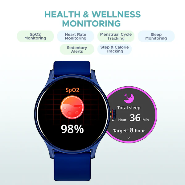 boAt Lunar Vista | Smartwatch with 1.52" (3.86cm) Vivid Round Display, BT Calling,  100+ Sports Modes, AI Voice Assistant - Image 21