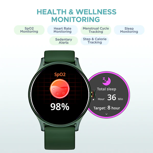 boAt Lunar Vista | Smartwatch with 1.52" (3.86cm) Vivid Round Display, BT Calling,  100+ Sports Modes, AI Voice Assistant - Image 25