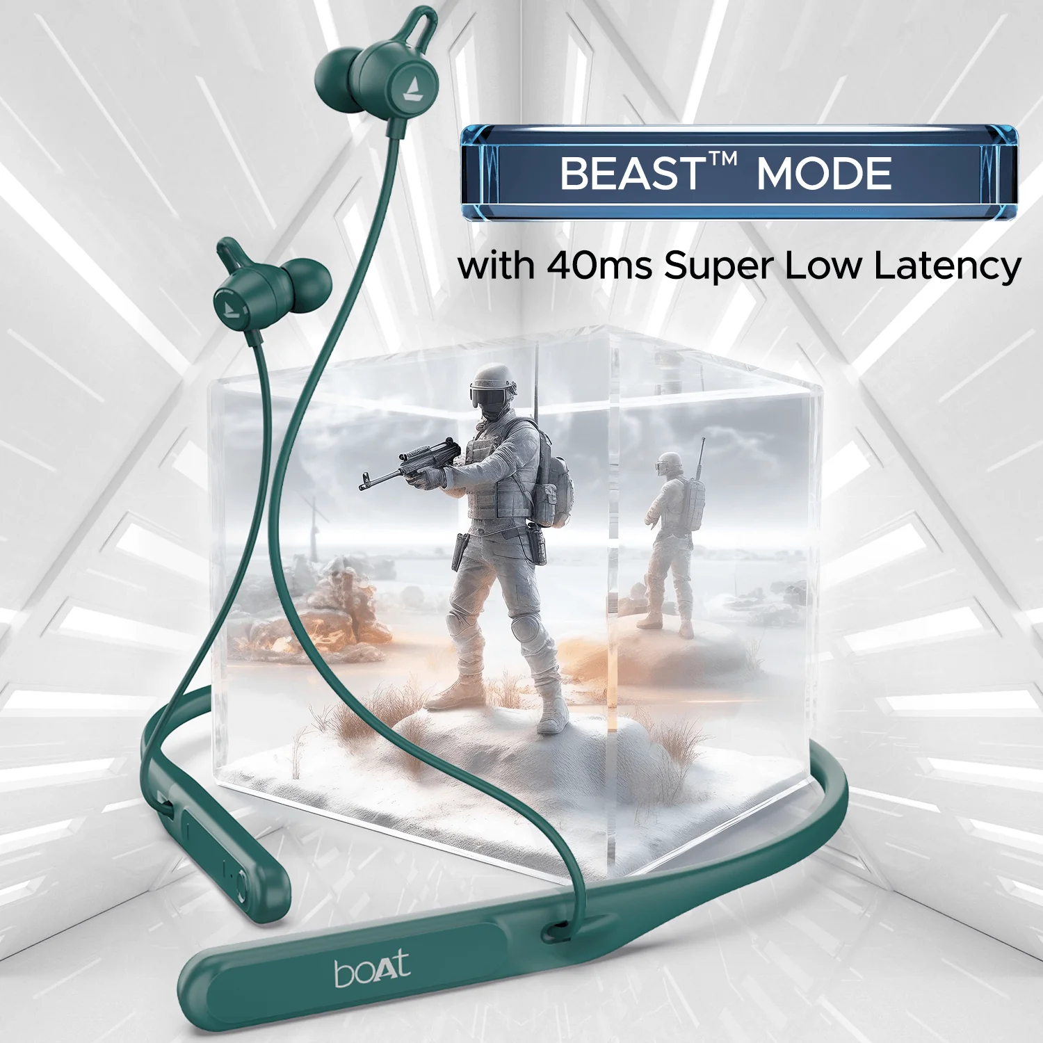 boAt Rockerz 255 Touch | Wireless Earphone with 30H Playback, 10mm Dynamic Graphene Drivers, ENx™ Technology, BEAST™ Mode - Image 12