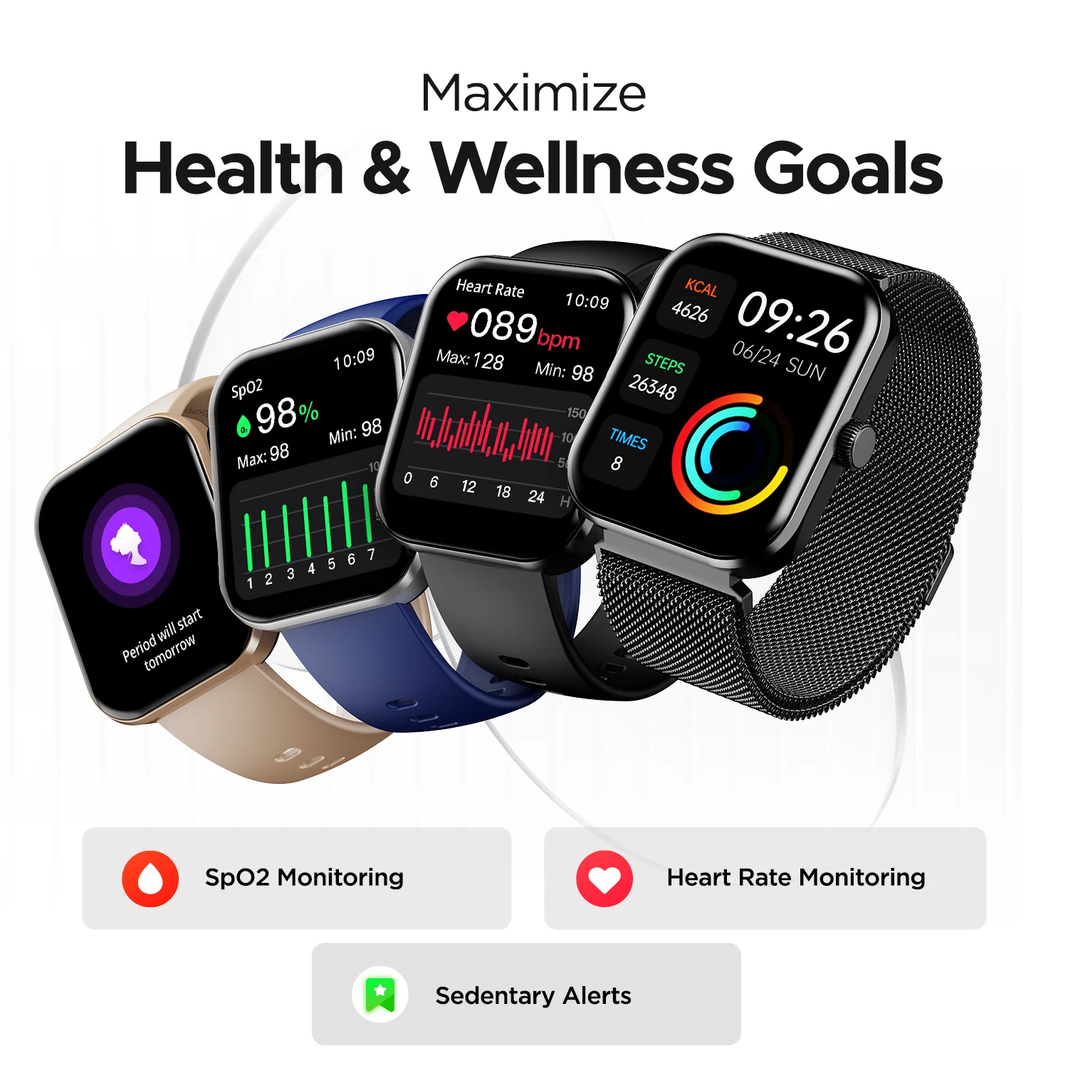 boAt Ultima Connect Max | Biggest 2" (5.08 cm) HD Display Smartwatch, BT Calling, Vibrations and DND Mode, 100+ Sports Mode - Image 17