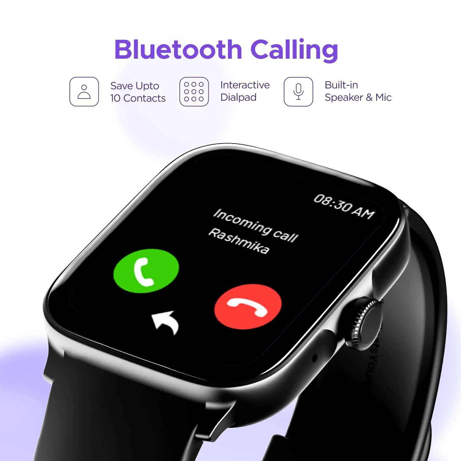 boAt Ultima Connect | BT Calling Smartwatch with 700 Nits Brightness, 1.83” (4.64cm) HD display, Watch Face Studio, SpO2 Monitor, Heart Rate Monitor - Image 18
