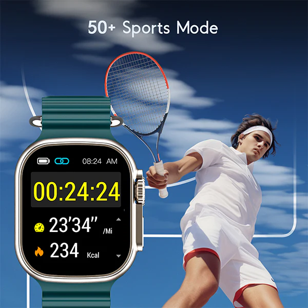 boAt Wave Elevate | Smartwatch with 1.96" (4.97cm) HD Display, BT Calling, 100+ Sports Modes, 15 Days Battery, Premium Metal Body - Image 14