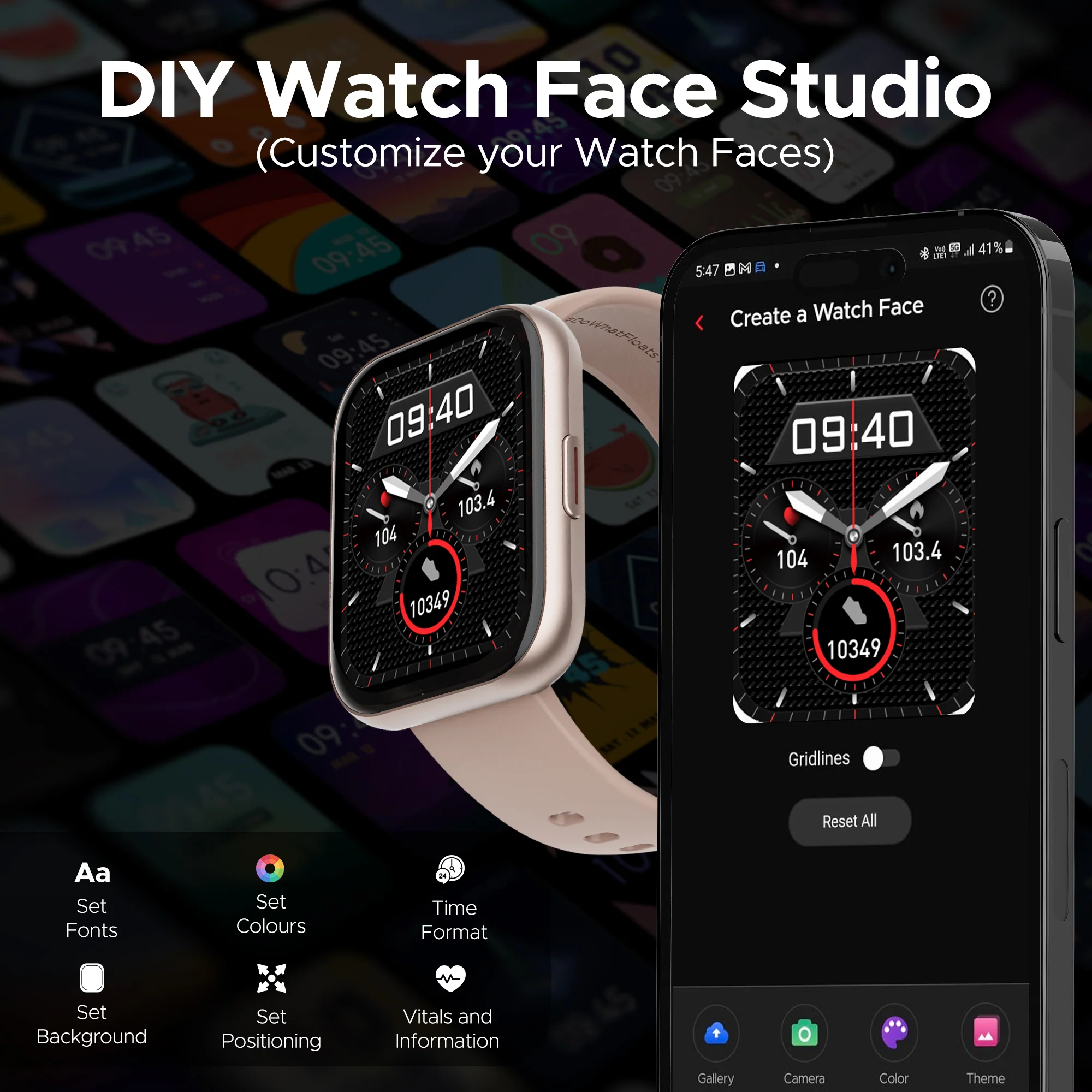 boAt Wave Neo Plus | Smartwatch with 1.96" (4.97cm) HD Display, BT Calling, 7 Days Battery Life, 700+ Active Modes - Image 16