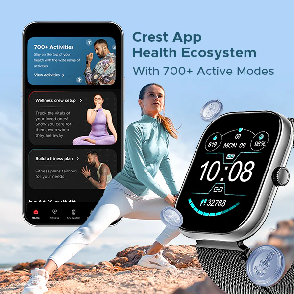 boAt Wave Sigma | Smartwatch with 2.01" (5.10cm) HD Display, BT Calling, Powered by Crest+ OS, 700+ Active Modes - Image 33